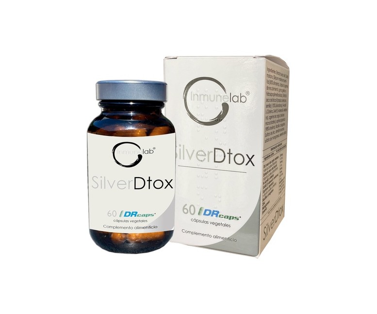 Silverdtox eliminación de tóxicos 60 cápsulas de 820mg Inmunelab