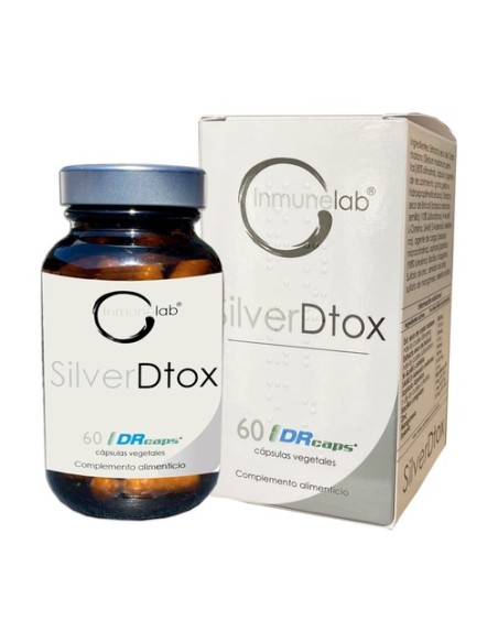 Silverdtox eliminación de tóxicos 60 cápsulas de 820mg Inmunelab