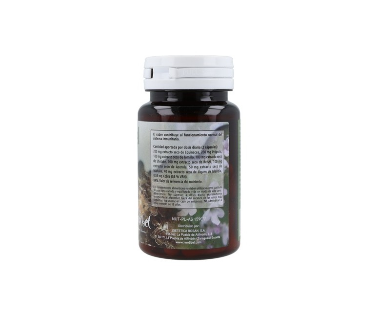 Defenbel 45 cápsulas de 550mg Herdibel