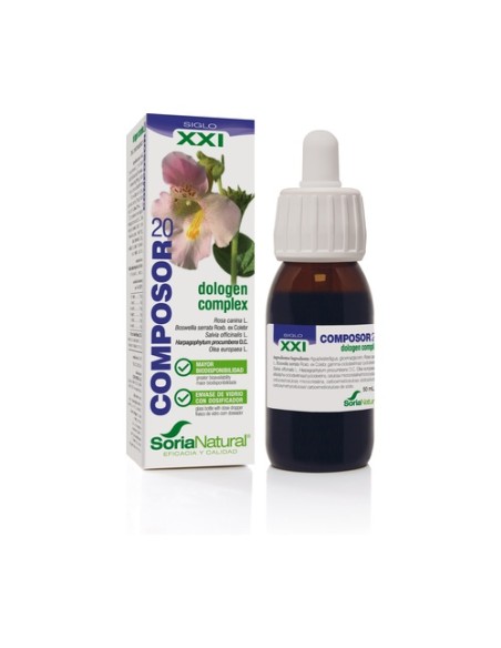 Composor 20 Dologen Complex Fórmula XXI 50 ml Soria Natural