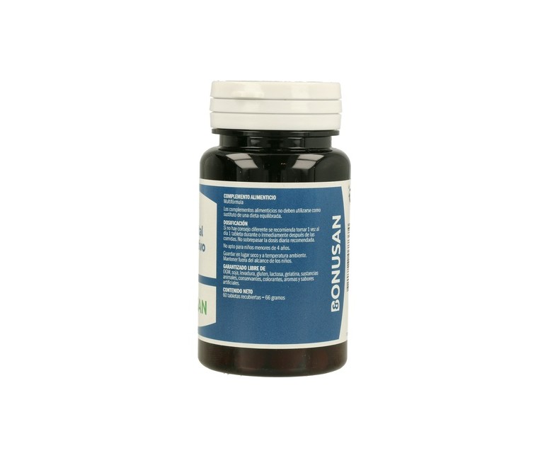 Multi vital forte activo multivitamínico 60 tabletas Bonusan