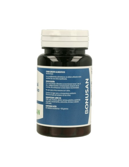 Multi vital forte activo multivitamínico 60 tabletas Bonusan