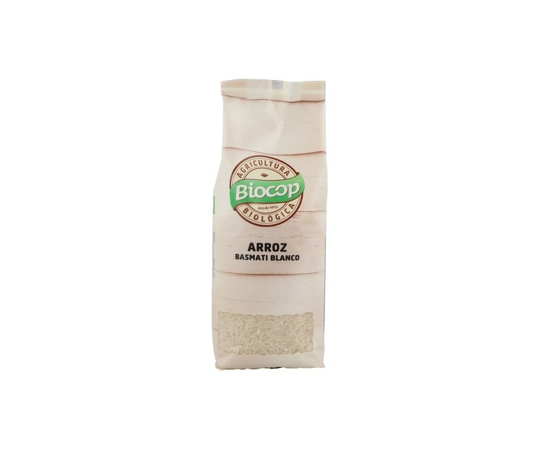 Arroz Basmati Blanco Bio 500 g Biocop