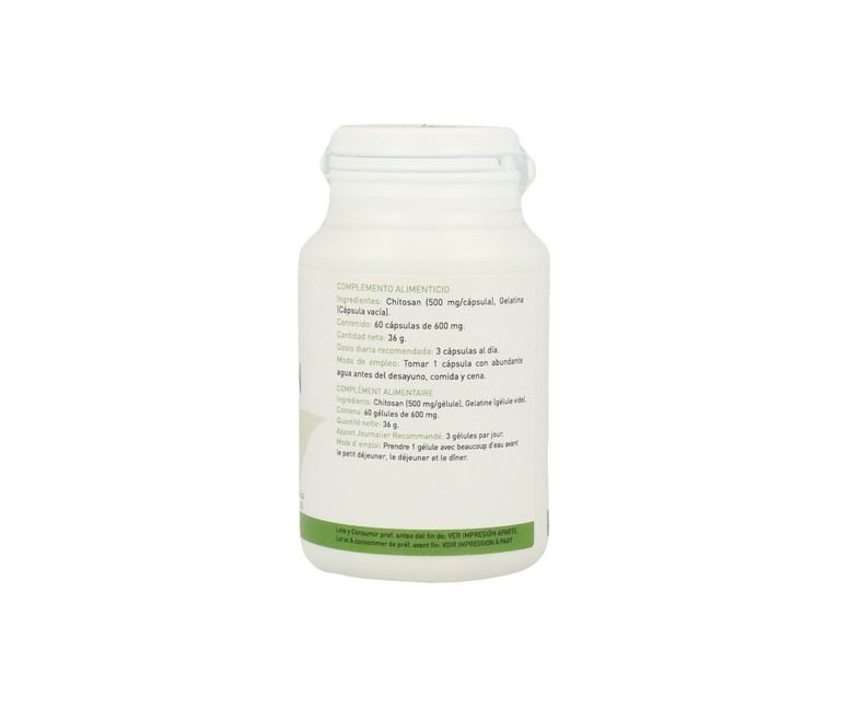 Chitosan 60 cápsulas de 1000mg Plantapol