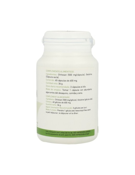 Chitosan 60 cápsulas de 1000mg Plantapol