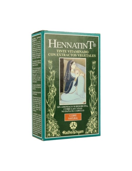 Hennatint Cobre Natural 1 unidad Radhe Shyam