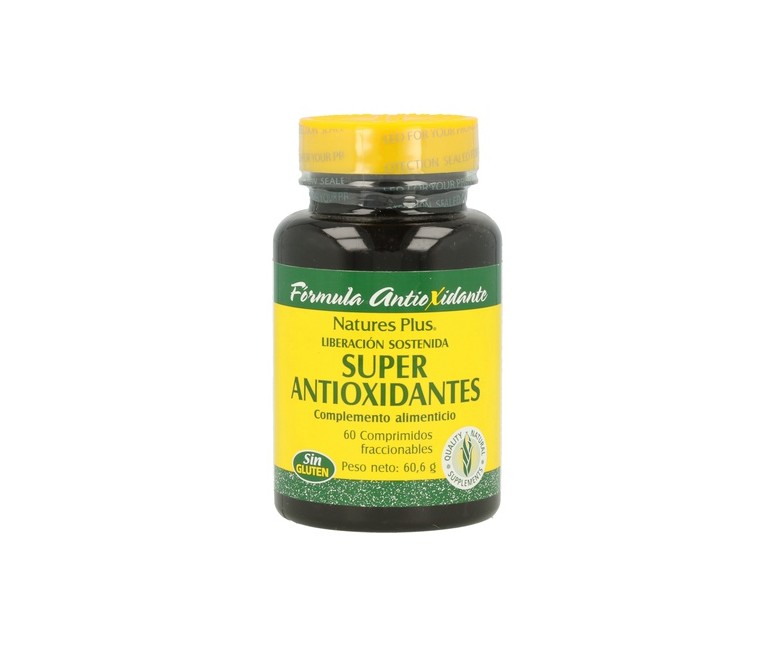 Superantioxidantes (Accion Retardada) 60 comprimidos Natures Plus