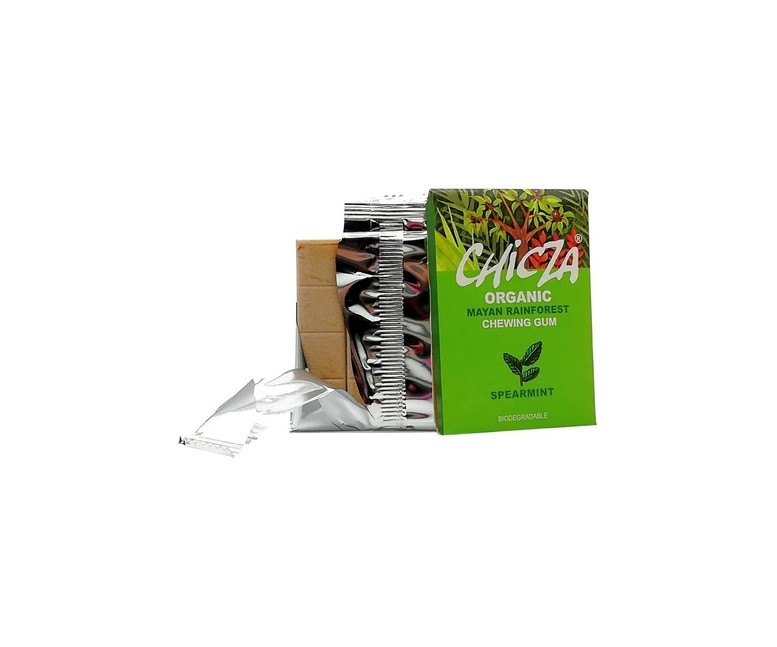 Chicle orgánico sabor hierbabuena Bio 12 unidades de 2.5g Chicza