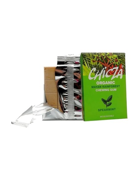 Chicle orgánico sabor hierbabuena Bio 12 unidades de 2.5g Chicza