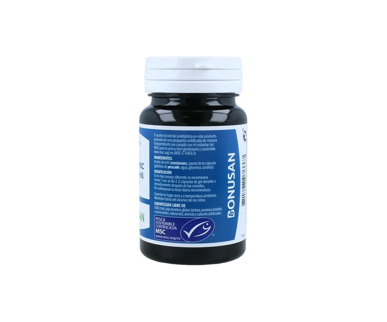 Omega-3 MSC Aceite de Krill 60 cápsulas Bonusan