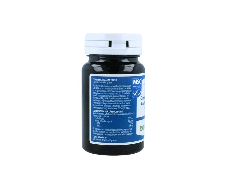 Omega-3 MSC Aceite de Krill 60 cápsulas Bonusan