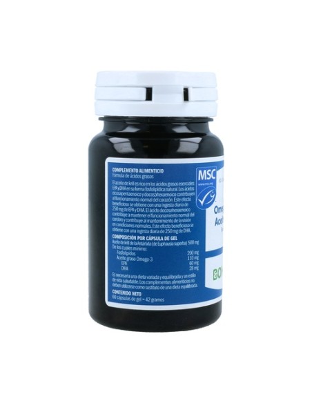 Omega-3 MSC Aceite de Krill 60 cápsulas Bonusan
