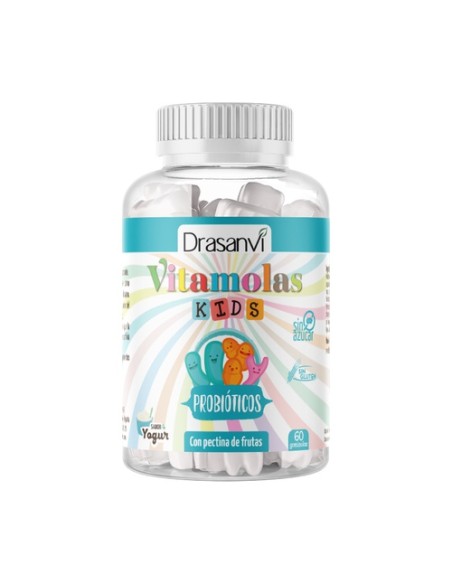 Vitamolas Probiotic Niños 3 años 60 gominolas Drasanvi