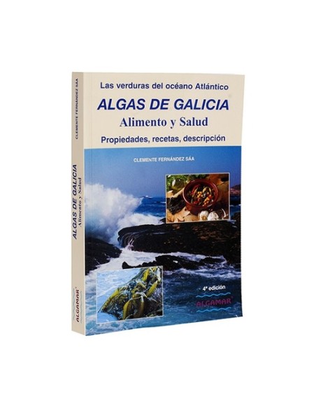 Libro algas de Galicia alimento y salud 1 unidad Algamar