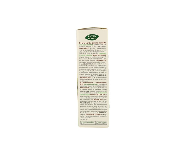 Phytobiopole Castaño de Indias (Piernas Pesadas) 50 ml Intersa