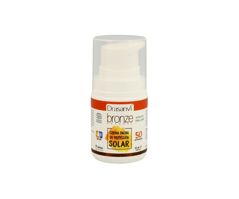 Crema Solar Protección SPF50 Ecocert 50 ml Drasanvi