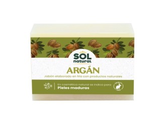 Jabón natural de argán