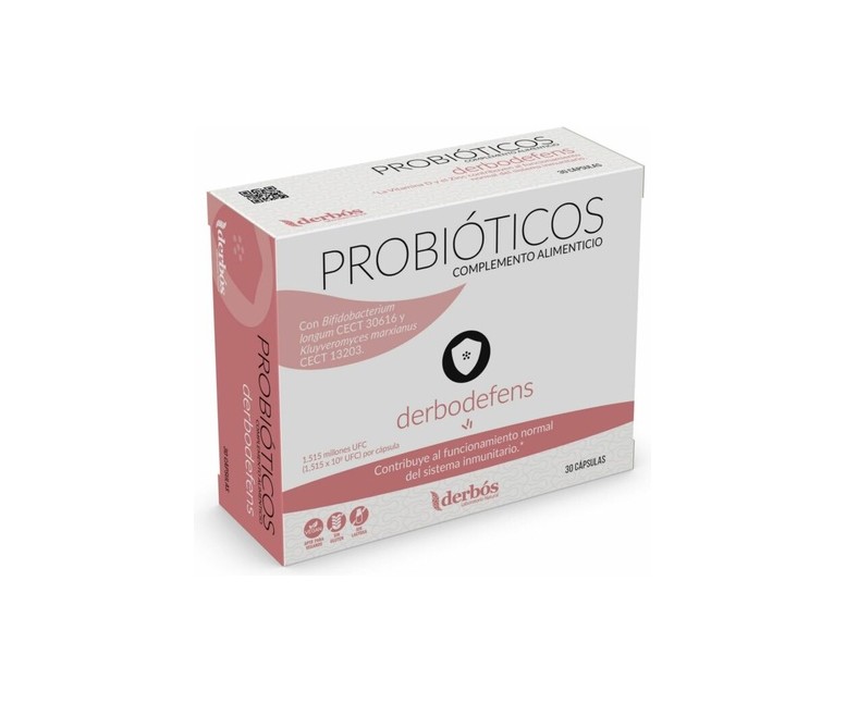 Derbodefens probiótico 30 cápsulas Derbós