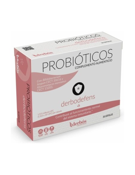 Derbodefens probiótico 30 cápsulas Derbós