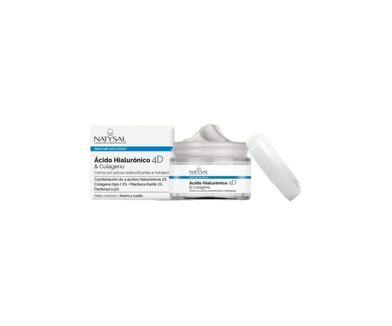 Acido hialuronico 4d & colageno crema 50 ml Natysal