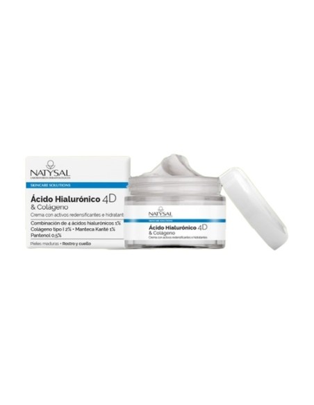 Acido hialuronico 4d & colageno crema 50 ml Natysal