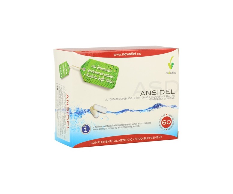 Ansidel 60 cápsulas Nova Diet