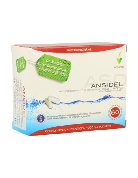 Ansidel 60 cápsulas Nova Diet