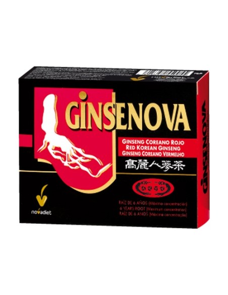Ginsenova 60 cápsulas Nova Diet