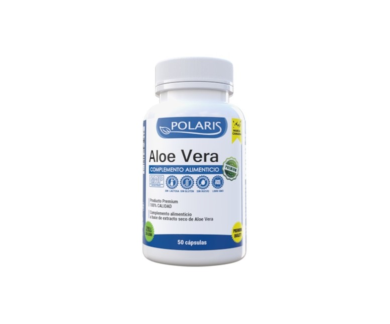 Aloe Vera 50 cápsulas Polaris Formula