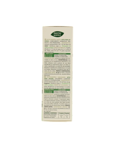 Phytobiopole Sauco (Expectorante) 50 ml Intersa
