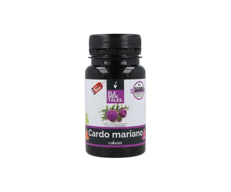 Cardo mariano 30 cápsulas vegetales Nova Diet