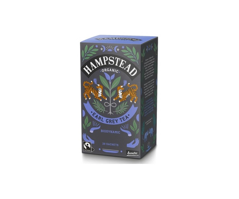 Té earl grey 20 bolsitas infusoras HAMPSTEAD