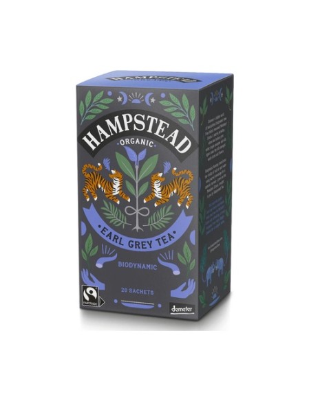 Té earl grey 20 bolsitas infusoras HAMPSTEAD
