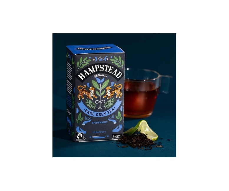 Té earl grey 20 bolsitas infusoras HAMPSTEAD