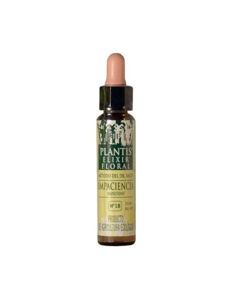 Flores De Bach Impaciencia-18 Elixir Floral Eco 10 ml de elixir floral Plantis