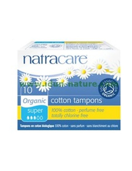 Tampón Súper Sin Aplicador 20 unidades Natracare