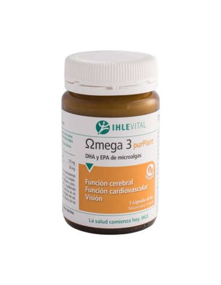 Omega 3 Purplant 60 cápsulas Ihlevital