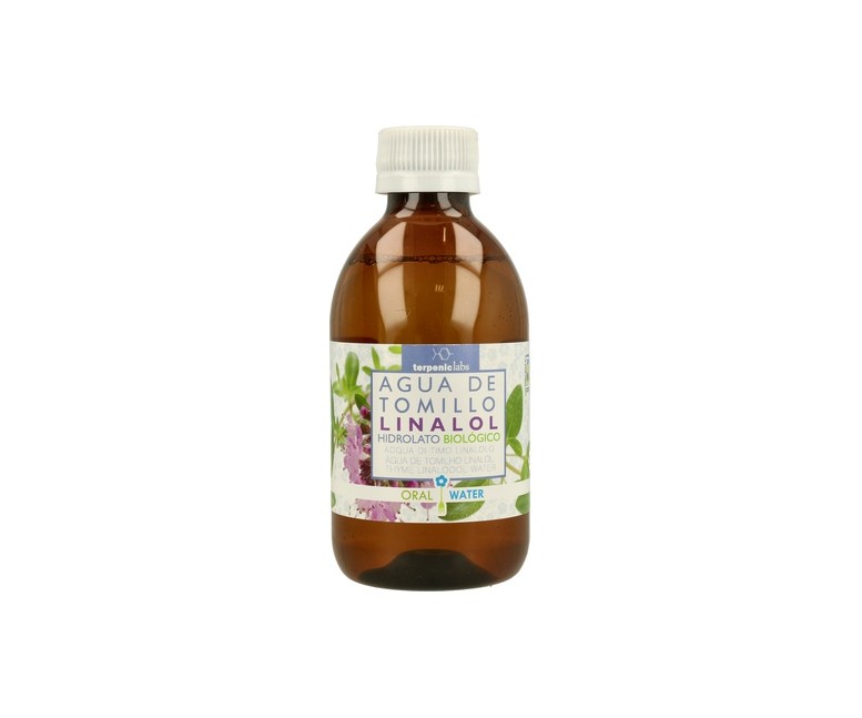 Agua de Tomillo Linalol Hidrolato Bio 250 ml de agua floral Terpenic