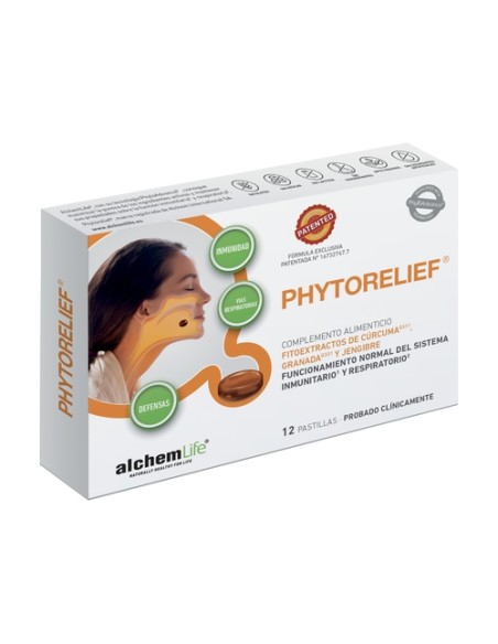 Phytorelief (vías respiratorias y defensas) 12 pastillas Alchemlife