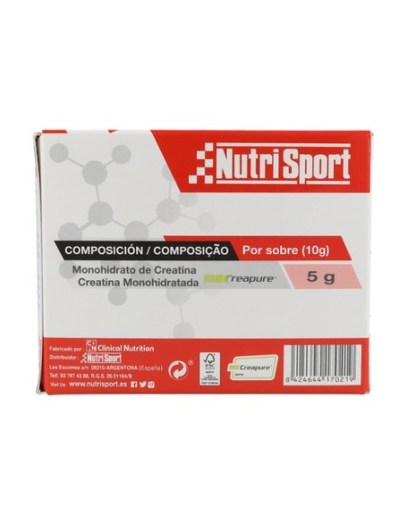 Creatina 20 sobres Nutrisport