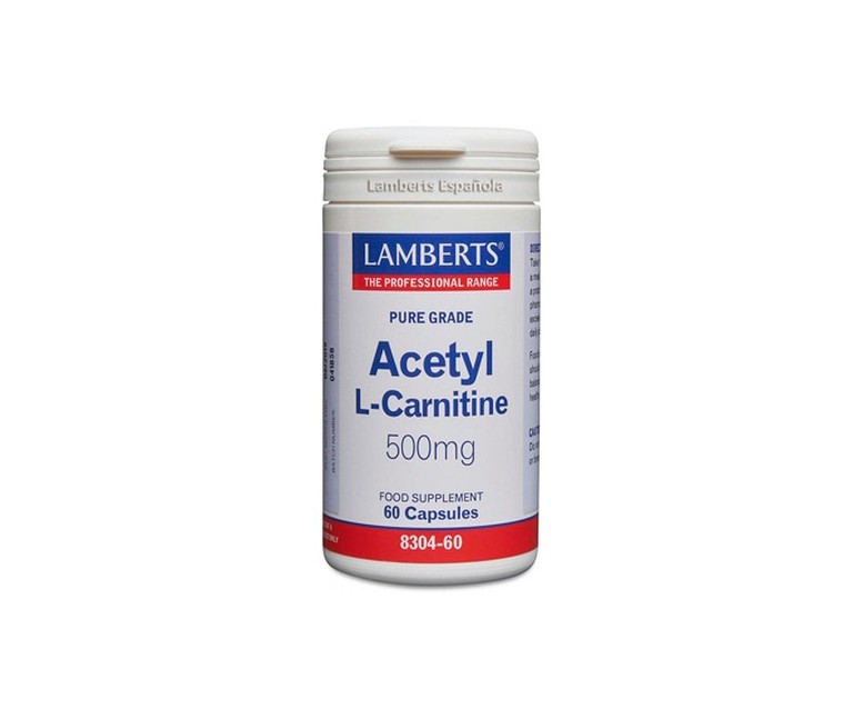 Acetil-L-carnitina 60 cápsulas Lamberts