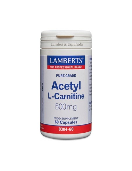 Acetil-L-carnitina 60 cápsulas Lamberts