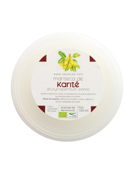 Manteca de Karité Ecológica 100% pura 100 ml Labiatae