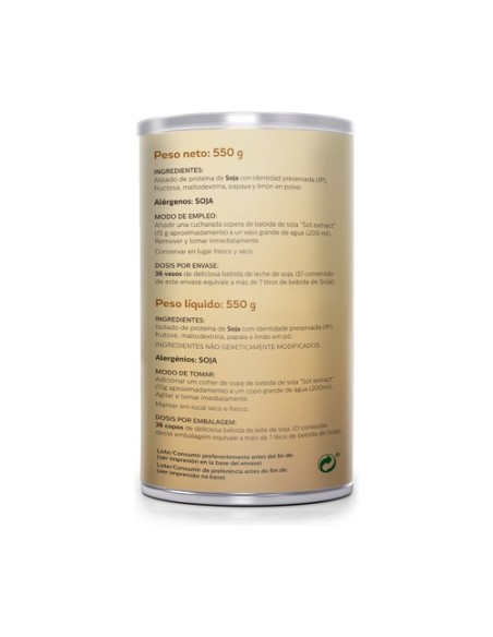Bebida de Soja en Polvo 550 g de polvo Sotya