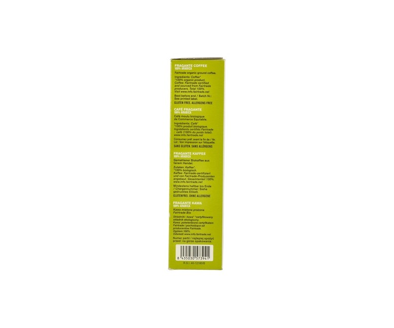 Café Fragante Molido Bio Vegano 250 g Alternativa3