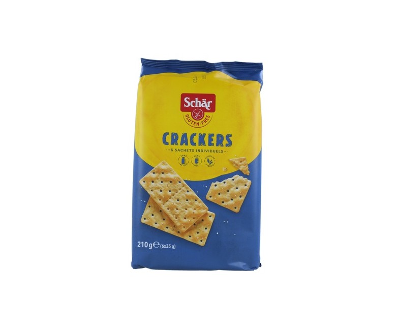 Crackers sin gluten 210 g Schär