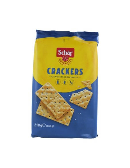 Crackers sin gluten 210 g Schär