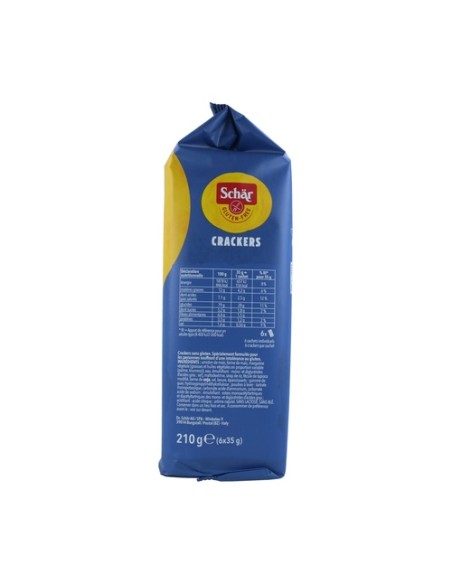 Crackers sin gluten 210 g Schär