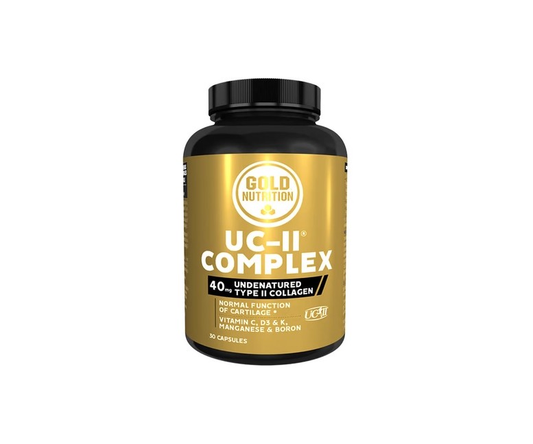 Colágeno uc-ii complex 30 cápsulas vegetales Gold Nutrition