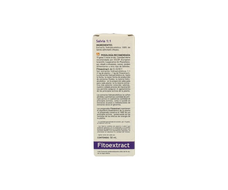 Extracto de Salvia 50 ml Eladiet